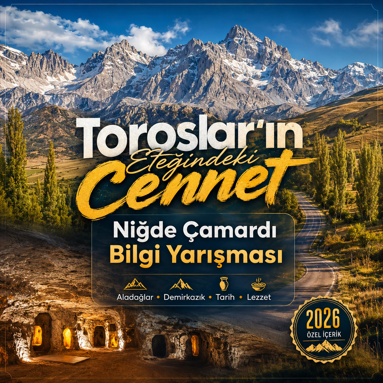 Niğde Çamardı Bilgi Yarışması: Çamardı'yı Ne Kadar Tanıyorsun?