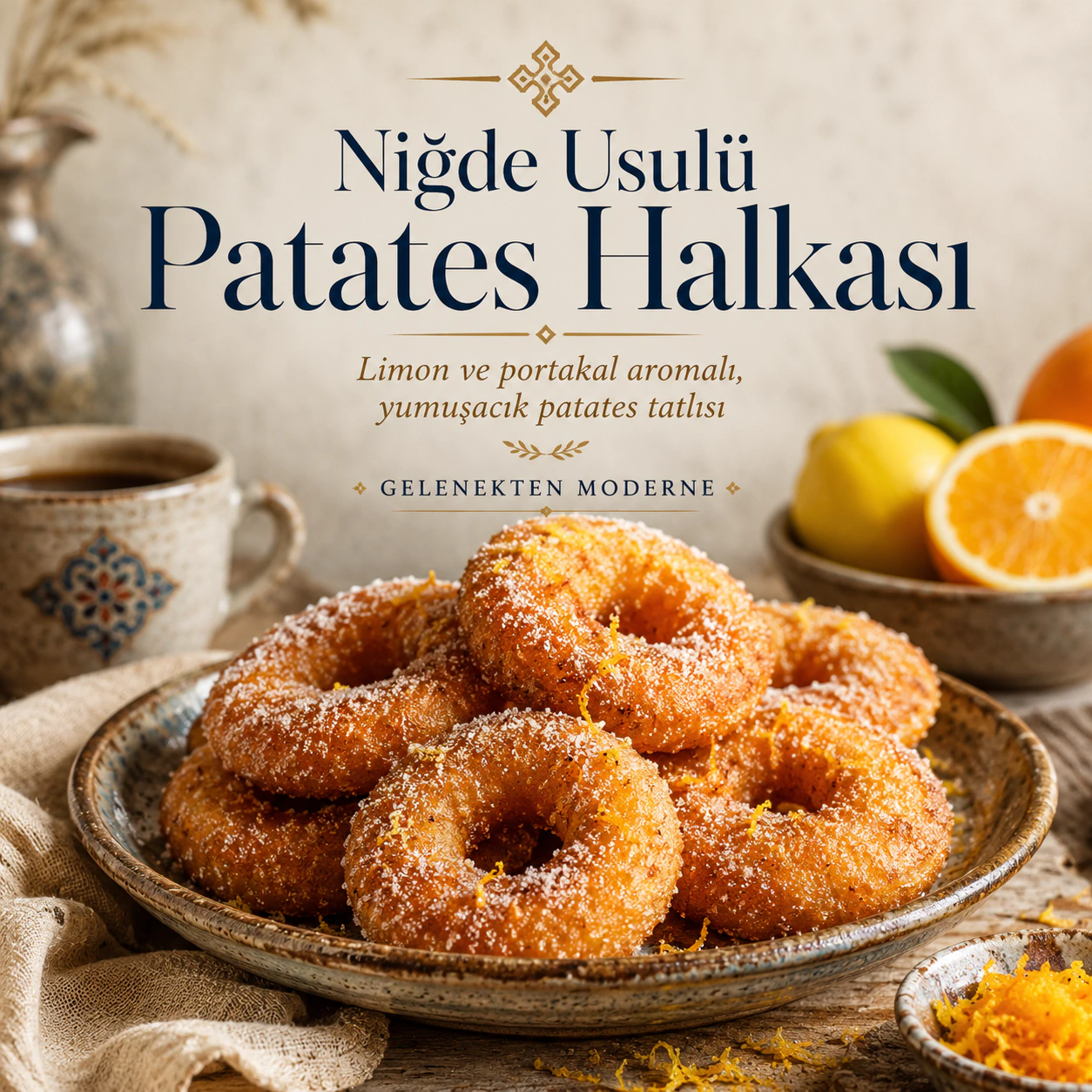 Graffe Napoletane Tarifi: Patatesli ve Aromatik Napoli Çöreği Graffe Napoletane Tarifi: Patatesli ve Aromatik Napoli Çöreği
